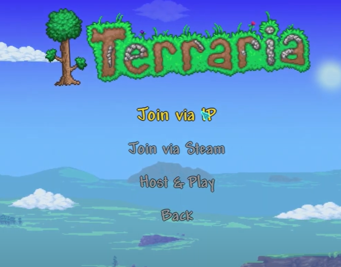 Terraria joining via IP