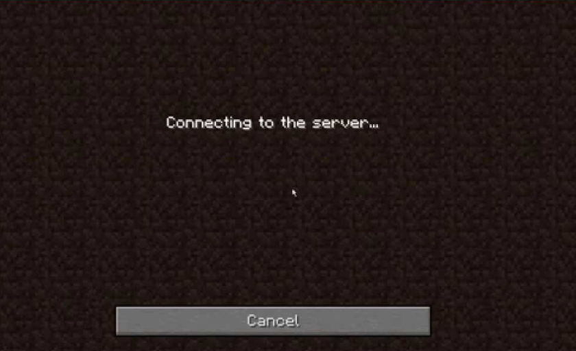 Minecraft connecting to server