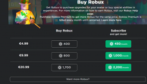 buy robux