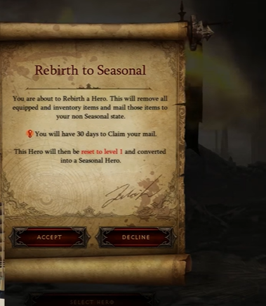 Diablo 3 Rebirth