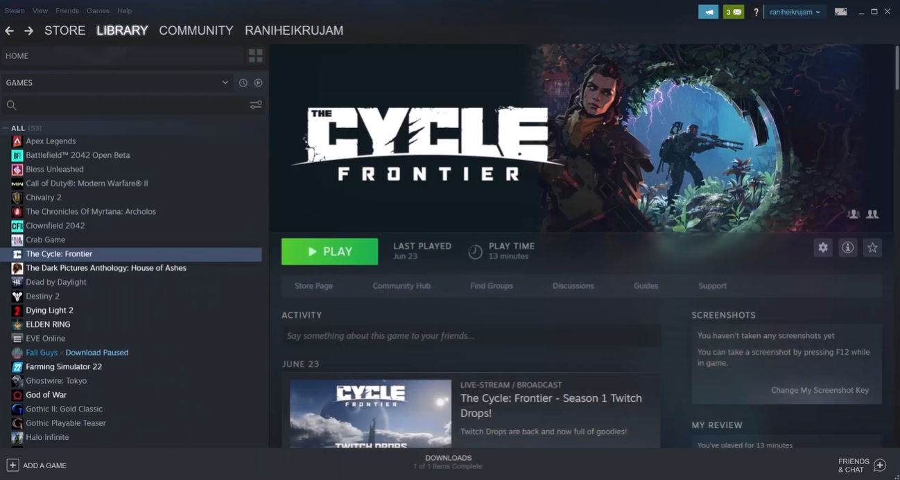 The Cycle Frontier on Steam
