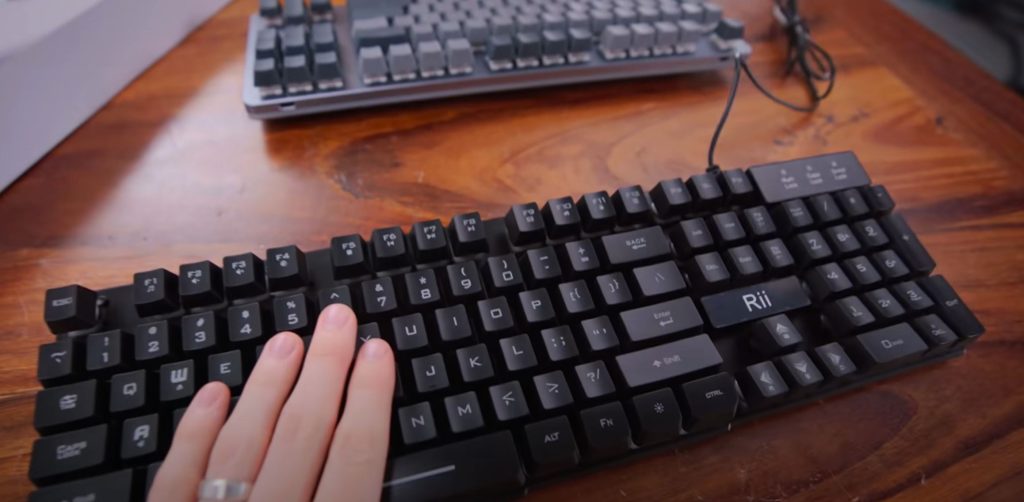Switches on different keyboards