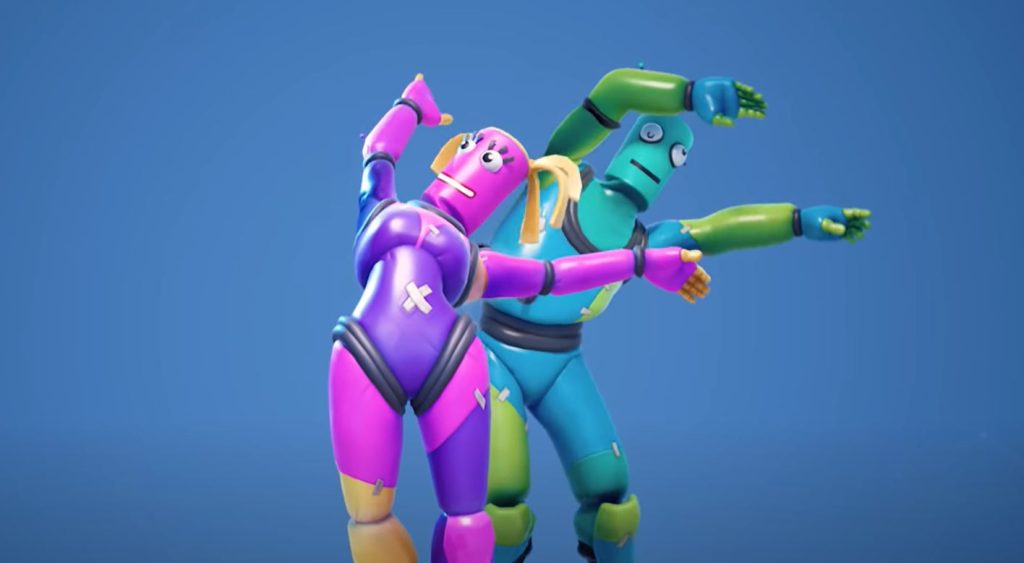 bendie and twistie doing their thing fortnite skin