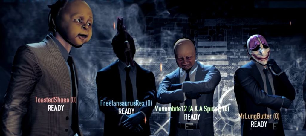 Team in Payday 2