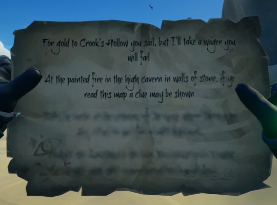 Sea of Thieves - Crooks Hollow quest