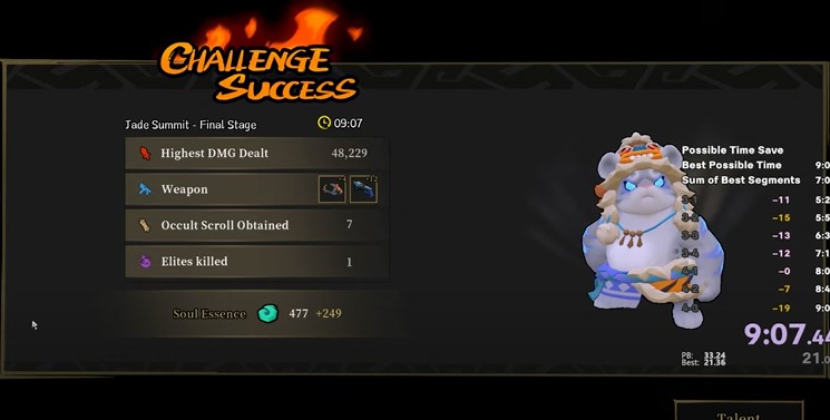 GR Challenge success page