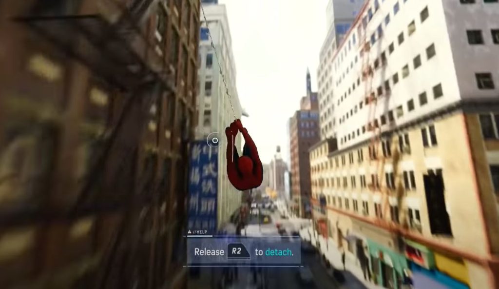 Marvels spider man gameplay