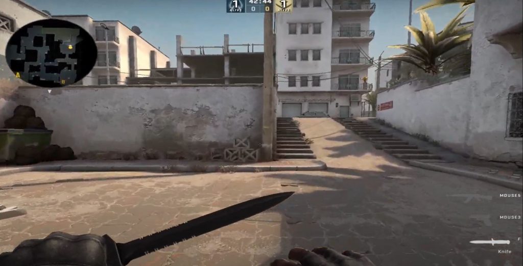 T Spawn in dust 2