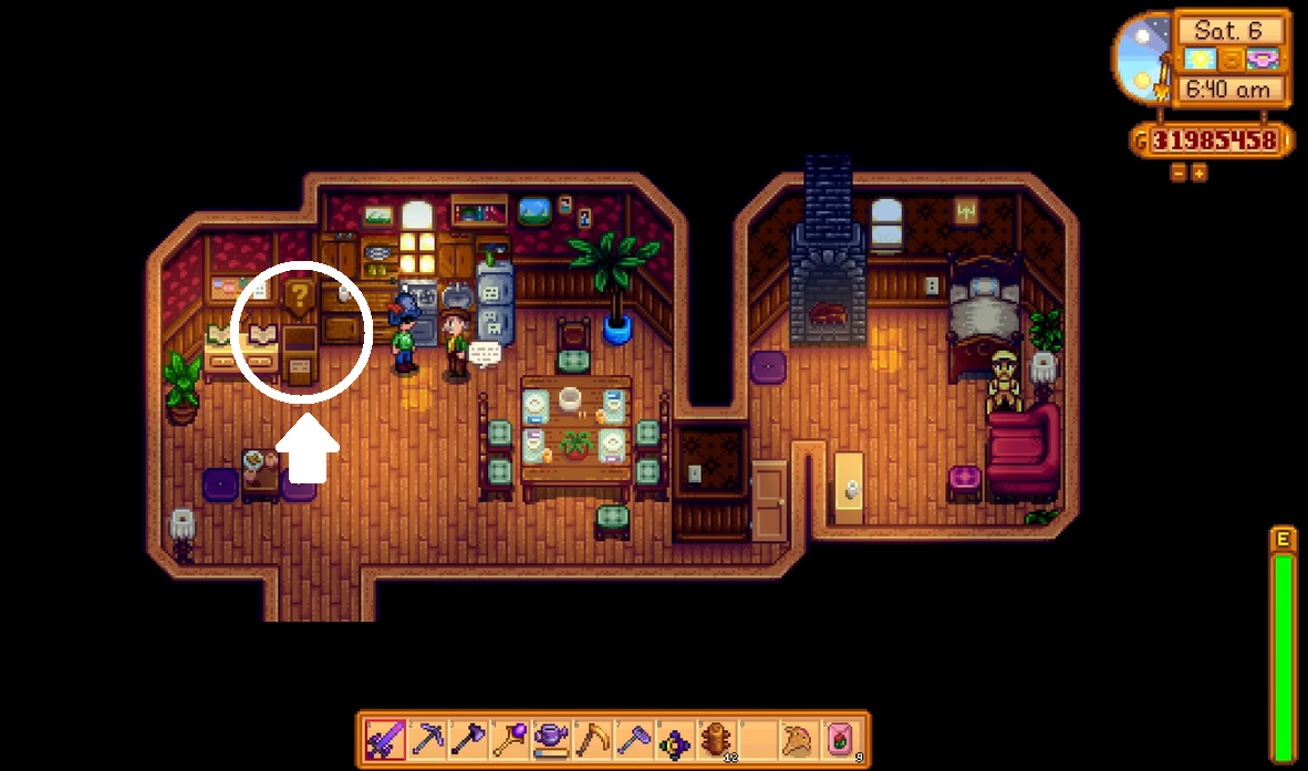 Stardew Valley - lost and found box
