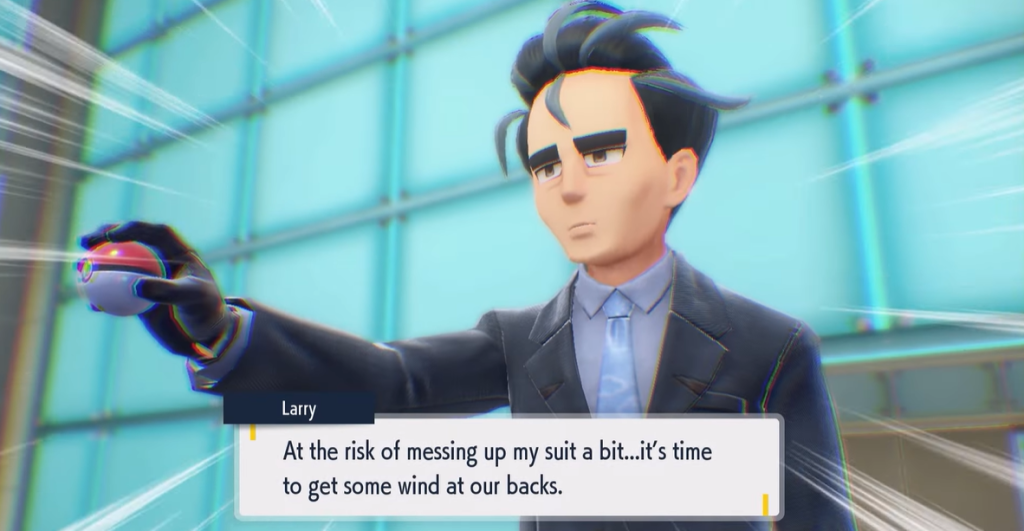 Larry quote pokemon sv
