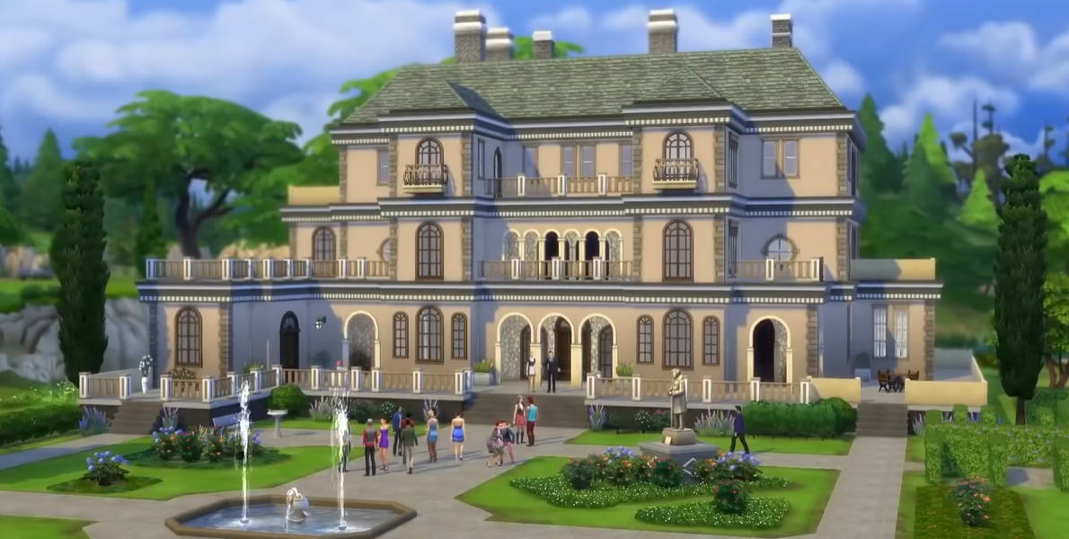 Sims 4 Mansion
