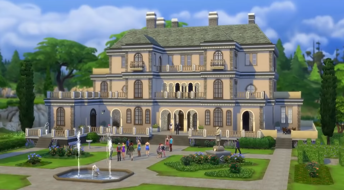 Sims 4 Mansion