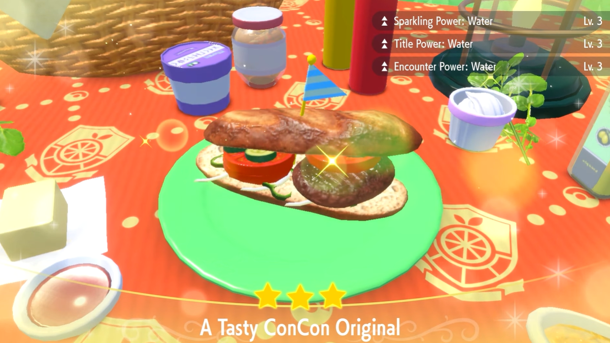 Tasty Con Con Original Sandwich Pokemon SV