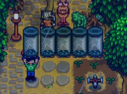 capsule collection stardew