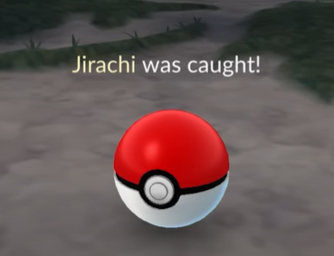 jirachi was caught