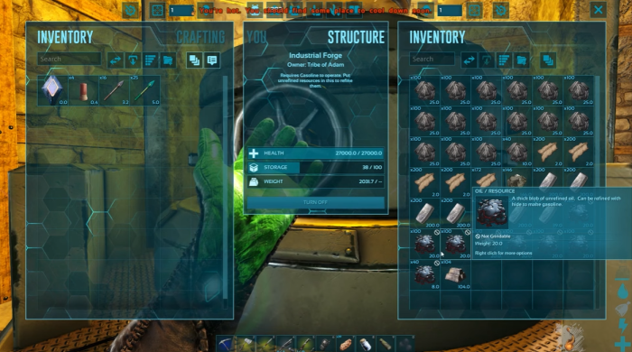 ARK oil resource inventory