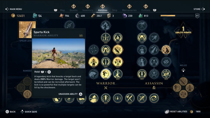 Assassin's Creed Odyssey loadout