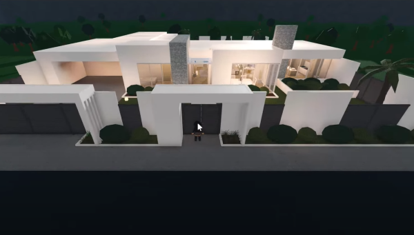 BLOXBURG Modern Minimalist Mansion
