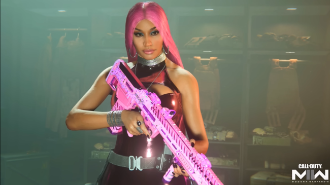 Call of Duty MW Nicki Minaj