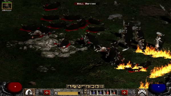 Diablo IV cow level