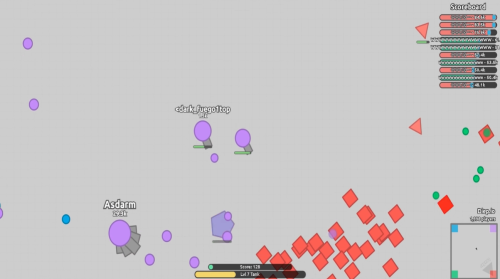 Diep.io Tanks Unleashed in a 2D Arena