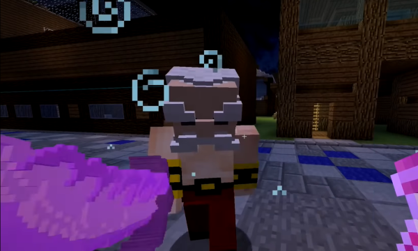 Dwarf character on Minecraft Dwarf vs Zombies Server