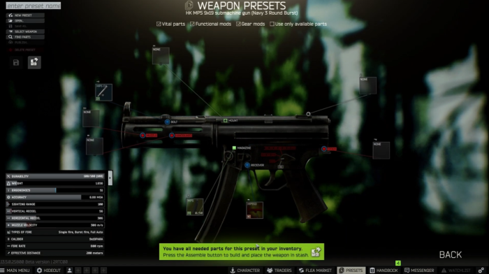 Escape from Tarkov Gunsmith Part 3 weapon preset