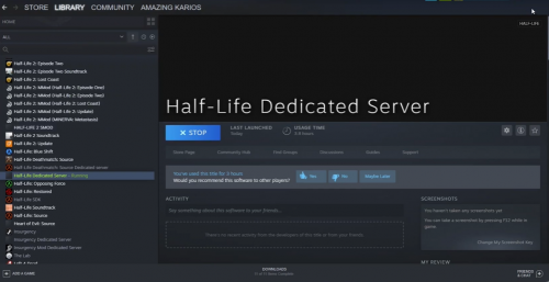 Half Life Dedicated Server Update Tool