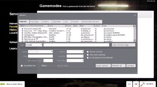 How to Add a Server to Favorites on GMod