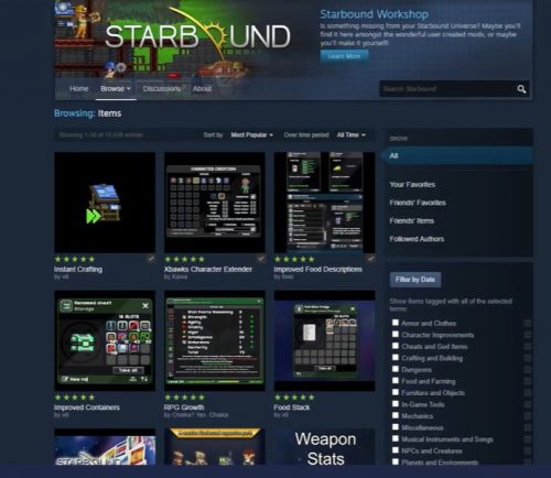 Install Mods to Starbound Server