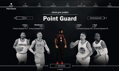 NBA 2K17 Build Point Guard