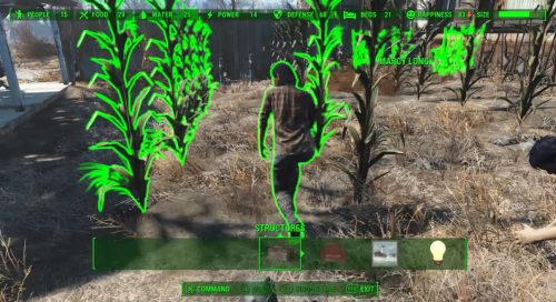 Populate Settlers Fallout 4 food