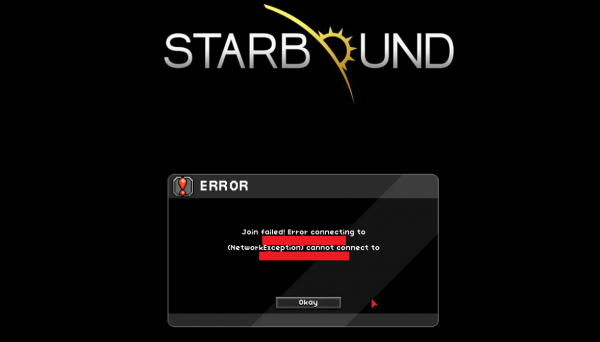 Starbound can't connect to server
