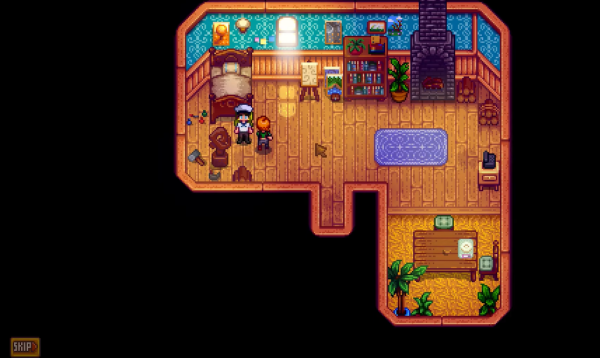 Stardew Valley- Leah at home