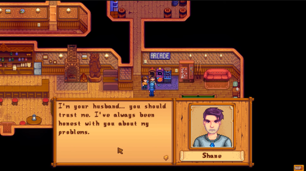 Stardew Valley - Shane as husband