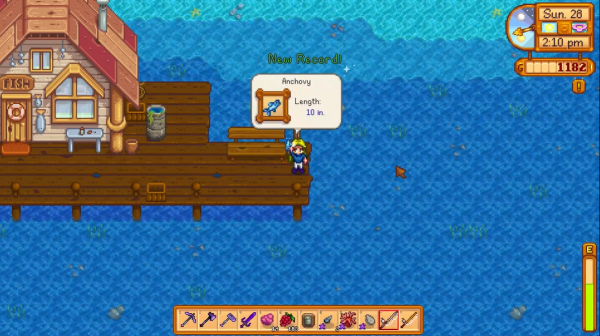 Stardew Valley - anchovy