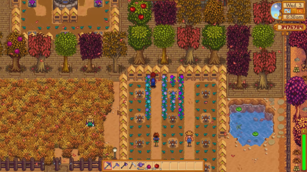 Stardew Valley - fairy rose honey project