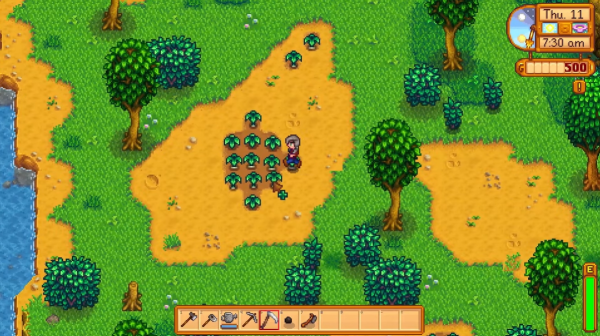 Stardew Valley - going back to Robin's