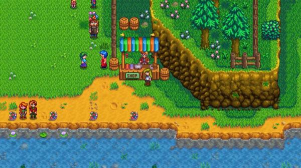 Stardew Valley - shopping booth