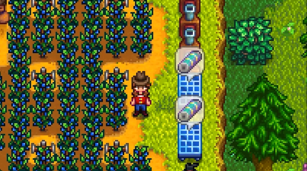 Stardew Valley - solar panels and battery packs