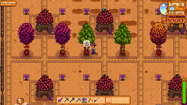 Stardew Valley - tree tappers
