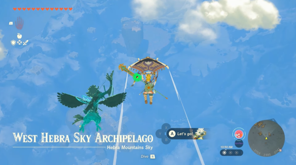 The Legend of Zelda - Hebra Mountains Sky