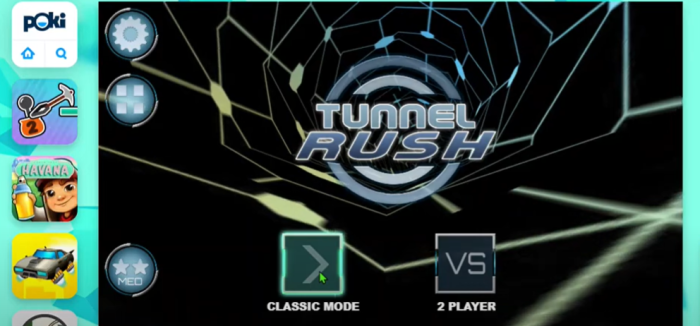 Tunnel Rush 2 - Play it on Poki 