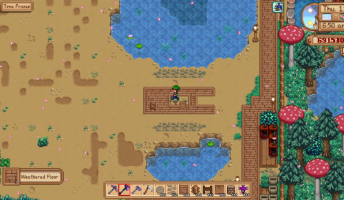 clearing walls stardew valley
