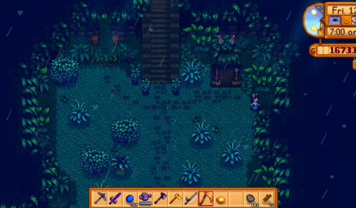 completing the gem bird puzzle quest stardew valley