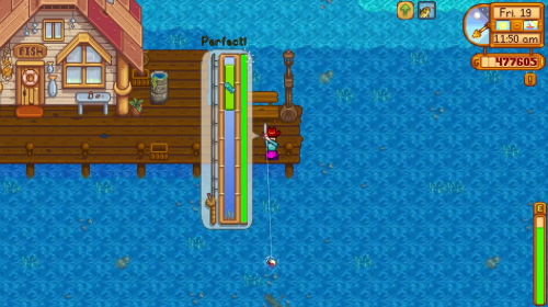 fishing and rod timing stardew valley