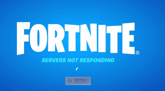 fortnite server not responding