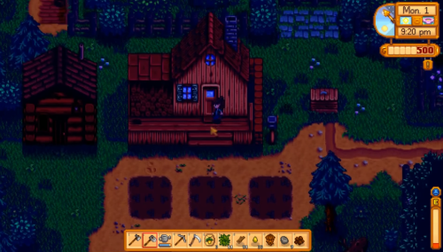 going back to house stardew valley