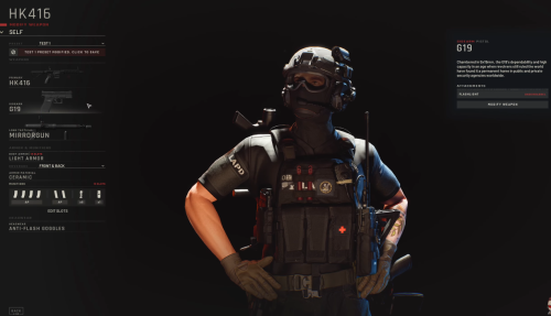 light armor ready or not loadout
