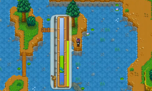 rod timing on catching largemouth bass stardew valley